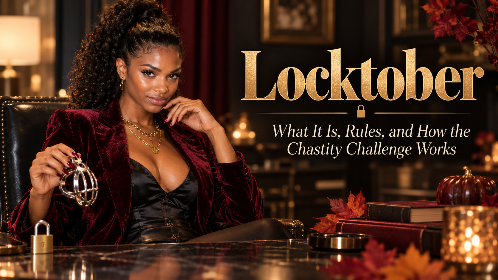 Locktober: What It Is, Rules, and How the Chastity Challenge Works